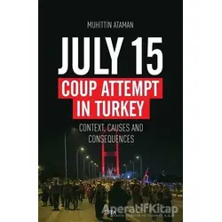 July 15 Coup Attempt İn Turkey - Muhittin Ataman - Seta Yayınları
