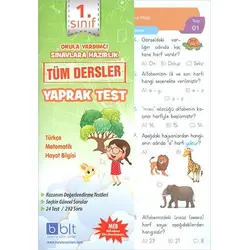Bulut 1.Sınıf Tüm Dersler Yaprak Test