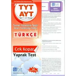 Bulut TYT AYT Türkçe Yaprak Test