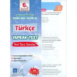Bulut 6.Sınıf Türkçe Yaprak Test