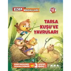 Tarla Kuşu ve Yavruları - Ezop Masalları - Ezop - Caretta Yayıncılık
