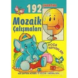 Mozaik Çalışmaları 192 Çıkartma - Doğa Hayvanları - Kolektif - Revzen Kitap