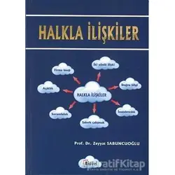 Halkla İlişkiler - Zeyyat Sabuncuoğlu - Alfa Aktüel Yayınları