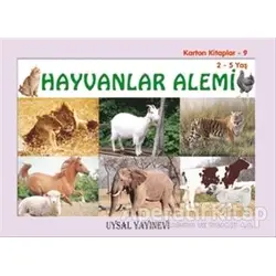 Karton Kitaplar 9 - Hayvanlar Alemi - Mürşide Uysal - Uysal Yayınevi
