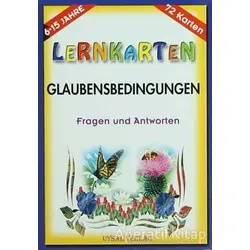 Lernkarten Glaubensbedingungen - Kolektif - Uysal Yayınevi