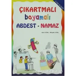 Çıkartmalı Boyamalı Abdest - Namaz - Mürşide Uysal - Uysal Yayınevi