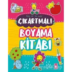 Çıkartmalı Boyama Kitabı (Sticker Hediyeli) - Murat Bingöl - Timaş Çocuk