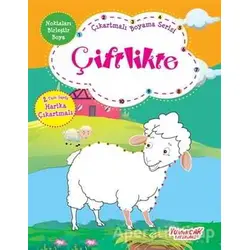 Çiftlikte - Çıkartmalı Boyama Serisi - Kolektif - Yumurcak Yayınları