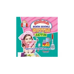 Çıkartmalarla Benim Sevimli Mutfak Setim - Kolektif - Yumurcak Yayınları