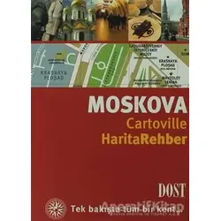 Moskova Cartoville Harita Rehber - Helene Le Tac - Dost Kitabevi Yayınları