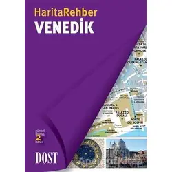 Venedik Harita Rehber - Raphaelle Vinon - Dost Kitabevi Yayınları
