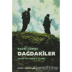 Dağdakiler - Kadri Gürsel - Metis Yayınları