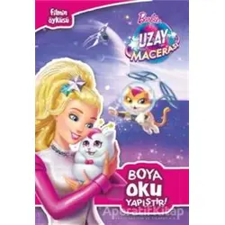 Barbie Uzay Macerası - Boya Oku Yapıştır - Kolektif - Doğan Egmont Yayıncılık