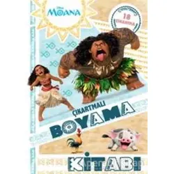 Disney Moana - Çıkartmalı Boyama Kitabı - Kolektif - Doğan Egmont Yayıncılık