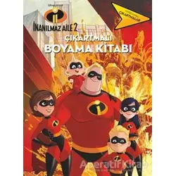 İnanılmaz Aile 2 Çıkartmalı Boyama Kitabı - Kolektif - Doğan Egmont Yayıncılık