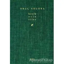 Kesik Esin/ tiler - Oruç Aruoba - Metis Yayınları