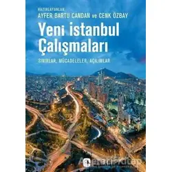 Yeni İstanbul Çalışmaları - Cenk Özbay - Metis Yayınları