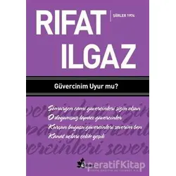 Güvercinim Uyur mu - Şiirler 1974 - Rıfat Ilgaz - Çınar Yayınları