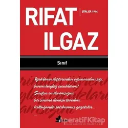 Sınıf - Şiirler 1944 - Rıfat Ilgaz - Çınar Yayınları