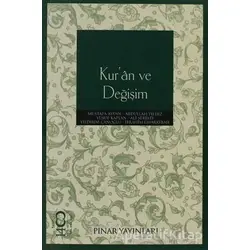 Kur’an ve Değişim - Mustafa Aydın - Pınar Yayınları