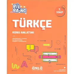 7.Sınıf Türkçe Konu Anlatımı Ünlü Yayınları