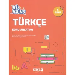 5.Sınıf Türkçe Konu Anlatımı Ünlü Yayınlar