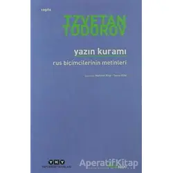 Yazın Kuramı - Tzvetan Todorov - Yapı Kredi Yayınları