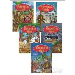 Kerem ile Aslı Dizisi (5 Kitap Takım) - Sara Gürbüz Özeren - Damla Yayınevi