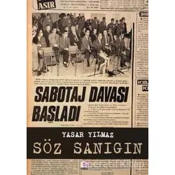 Söz Sanığın - Yaşar Yılmaz - E Yayınları