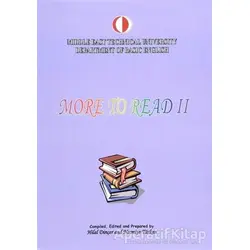 More To Read 2 - Kolektif - ODTÜ Geliştirme Vakfı Yayıncılık