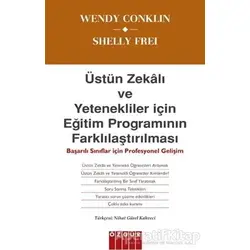 Üstün Zekalı ve Yetenekliler İçin Eğitim Programının Farklılaştırılması