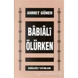 Babıali Ölürken - Ahmet Güner - Boğaziçi Yayınları