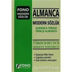Almanca Modern Sözlük (Almanca / Türkçe - Türkçe / Almanca) - Kolektif - Fono Yayınları
