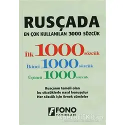 Rusçada En Çok Kullanılan 3000 Sözcük - Kolektif - Fono Yayınları