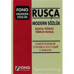Rusça Modern Sözlük (Rusça / Türkçe - Türkçe / Rusça) - Kolektif - Fono Yayınları