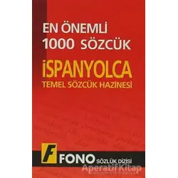 İspanyolcada En Önemli 1000 Sözcük - Kübra Sağlam - Fono Yayınları