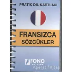 Pratik Dil Kartları - Fransızca Sözcükler - Şükrü Meriç - Fono Yayınları