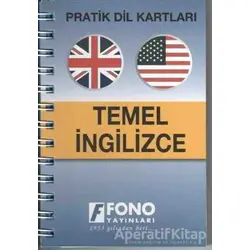 Pratik Dil Kartlarıyla Temel İngilizce Sözcükler - Kolektif - Fono Yayınları