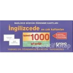İngilizcede En Çok Kullanılan Üçüncü 1000 Sözcük - Kolektif - Fono Yayınları