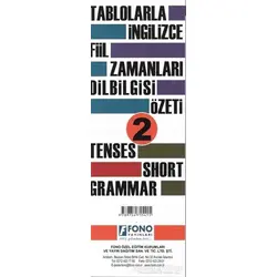 Tablolarla İngilizce Fiil Zamanları Dilbilgisi Özeti 2 - Kolektif - Fono Yayınları