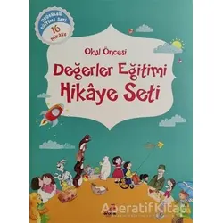 Okul Öncesi Değerler Eğitimi Hikaye Seti (16 Kitap) - Hümeyra Bektaş - Erdem Çocuk