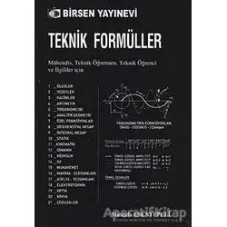 Teknik Formüller - Mustafa Esentepeli - Birsen Yayınevi