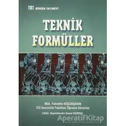 Teknik Formüller - Fahrettin Küçükşahin - Birsen Yayınevi