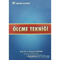 Ölçme Tekniği - H. Hüseyin Öztürk - Birsen Yayınevi