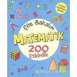 Çöz Bakalım Matematik 200 Etkinlik - Nurten Ertaş - Yuva Yayınları