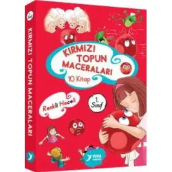 1. Sınıf Kırmızı Topun Maceraları (10 Kitap Takım) - Müzehher Özgün - Yuva Yayınları