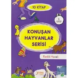 1. Sınıf Konuşan Hayvanlar Serisi (HECELİ) (10 Kitap Takım) - Müzehher Özgün - Yuva Yayınları