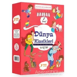 2. Sınıf Dünya Klasikleri (10 Kitap Takım) - Kolektif - Yuva Yayınları