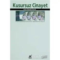 Kusursuz Cinayet - Jean Baudrillard - Ayrıntı Yayınları