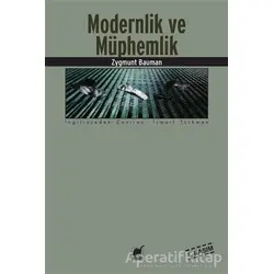 Modernlik ve Müphemlik - Zygmunt Bauman - Ayrıntı Yayınları